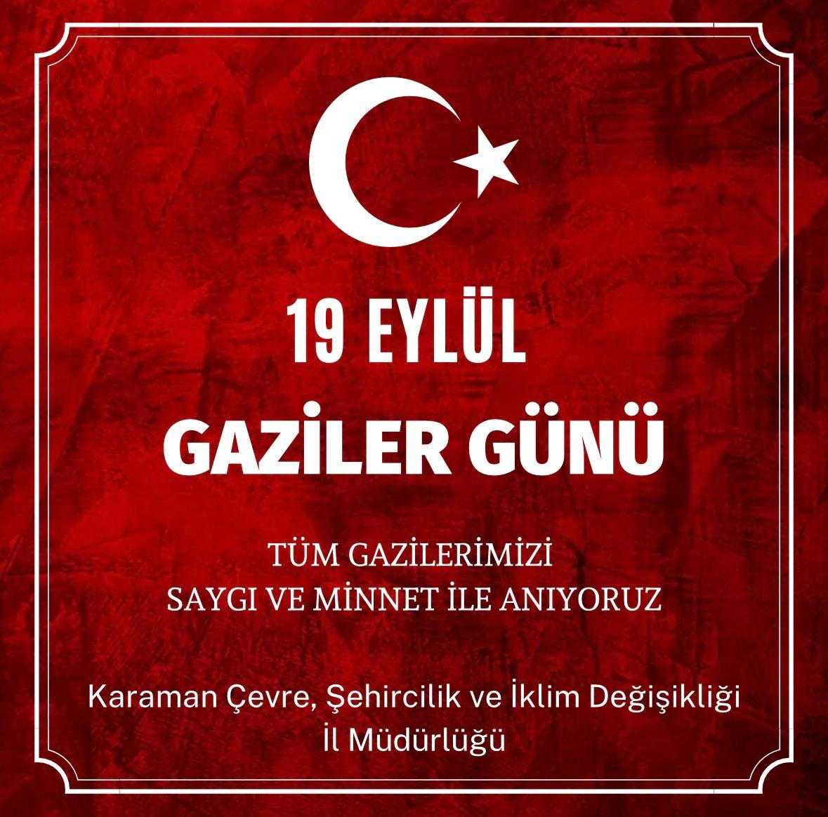 Kahramanlık destanlarımızı aziz
şehitlerimizle birlikte yazan gazilerimizin
#GazilerGünü'nü yürekten kutluyor, ebediyete irtihal etmiş tüm gazilerimizi rahmet ve şükranla yad ediyoruz.