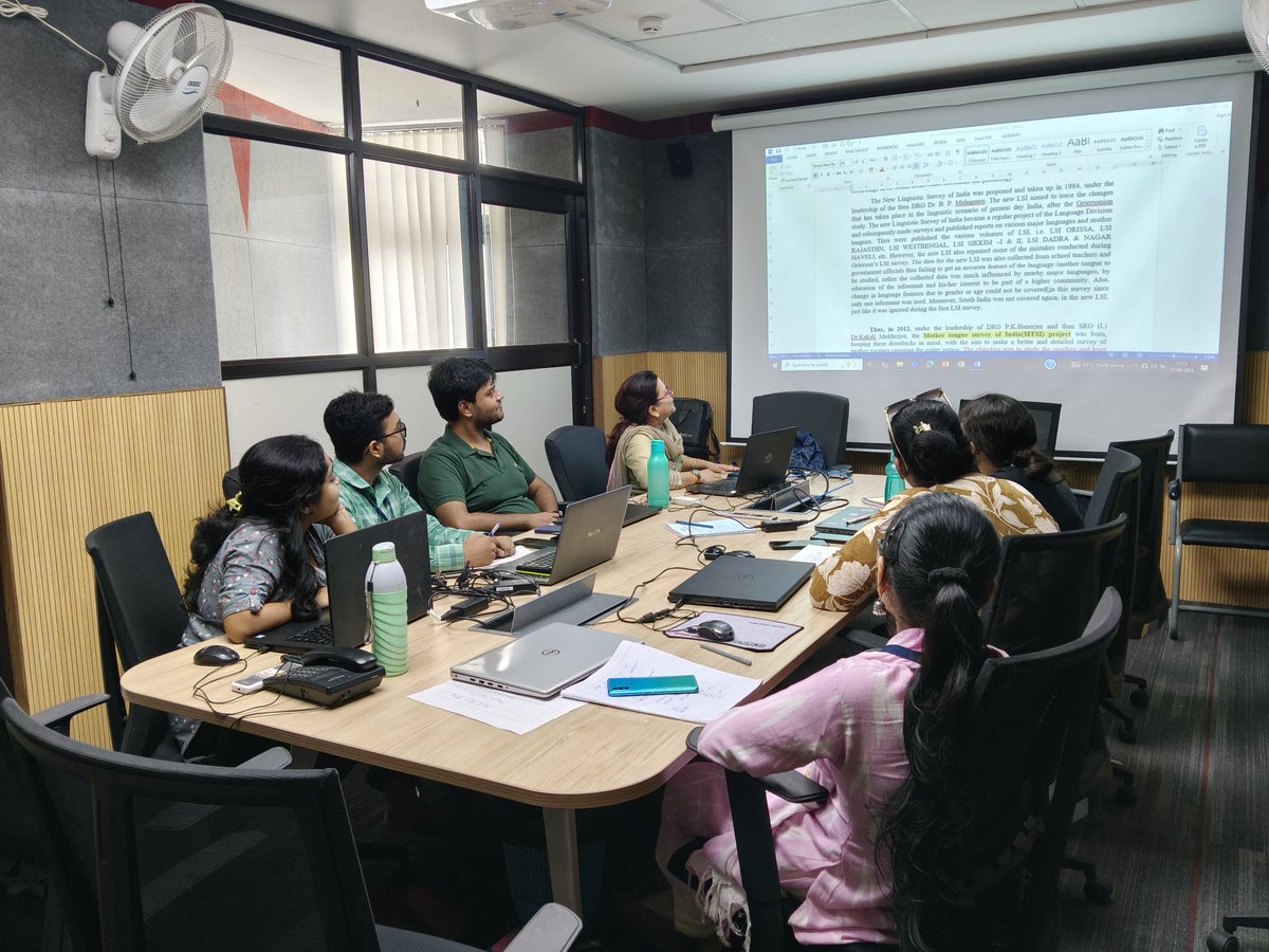 Language Division@ORGI, Kolkata tweet media