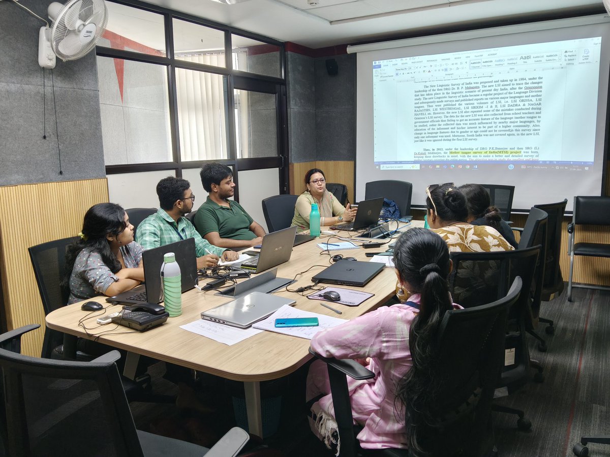 Language Division@ORGI, Kolkata tweet media