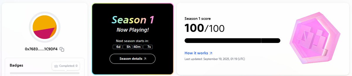 Capie - Try Blockscout Block Explorers (@scoutingcapie) on Twitter photo Am I the last one here to reach 100 Soneium score? Am I the last one here to reach 100 Soneium score?