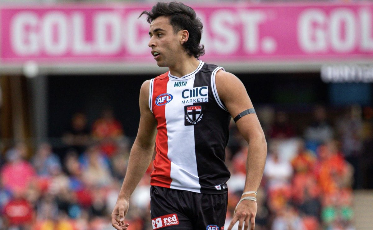 PERIS: Ex-AFL player Jack Peris is heading home to his junior club Nightcliff this NTFL season. The 21-year-old spent two years on St Kilda’s list and played one game in 2023. Super-quick with great defensive pressure, he will be a strong addition for the Tigers. #NTFL

📷 – AFL