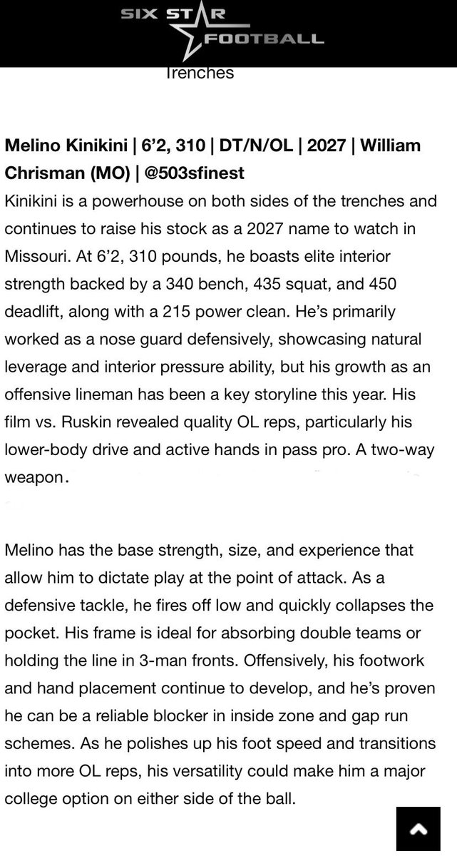 Melino Kinikini tweet media