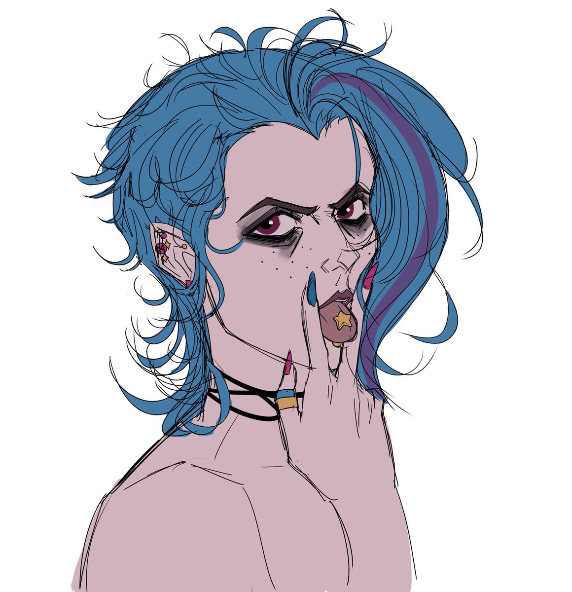 pov: you are Luxanna Crownguard 

#lightcannon #jinx #lux #fanart #sketch