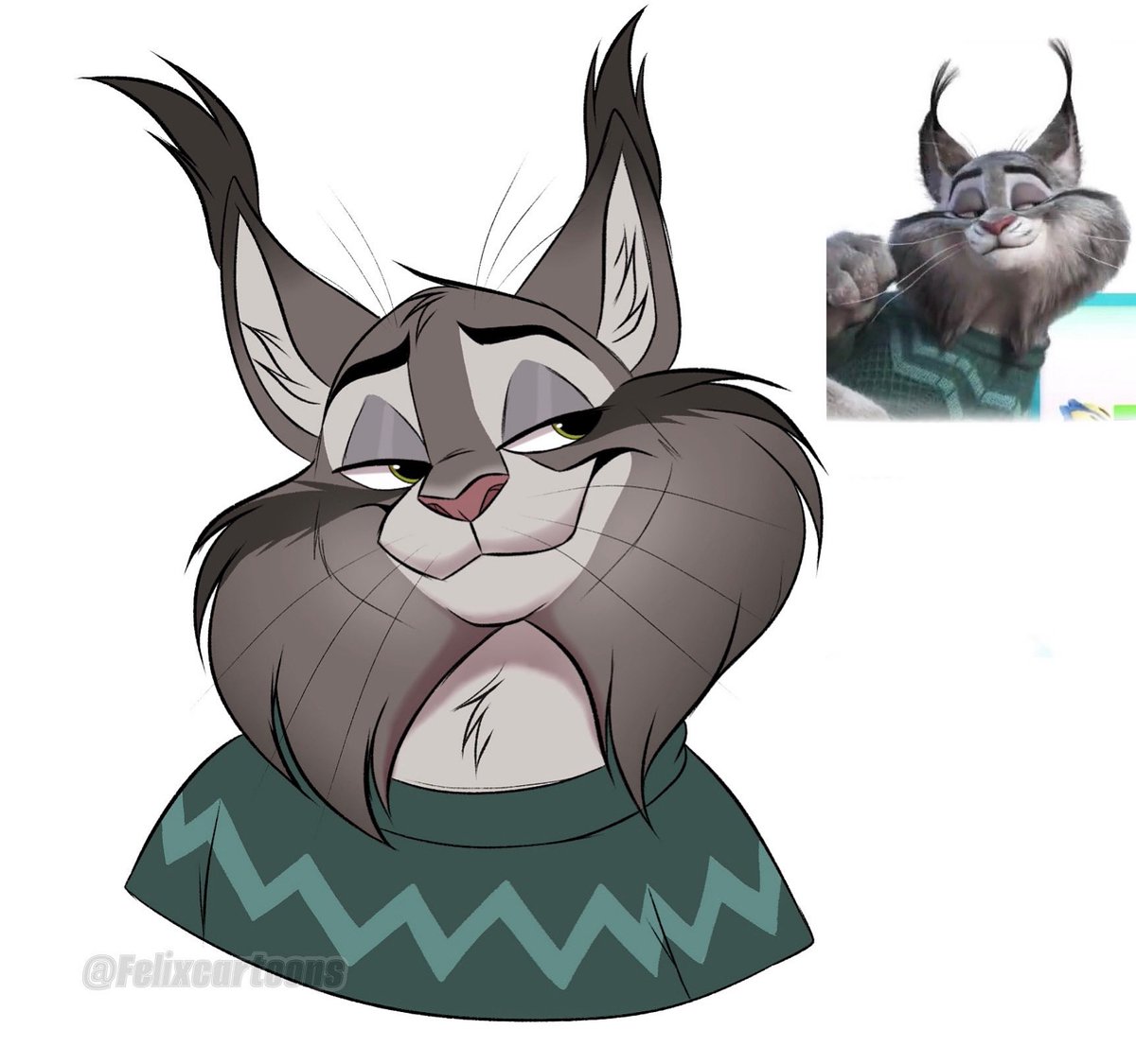 felixcartoons's tweet photo. Zootopia 2 Lynx fanart! I love this guy 

#zootopia2 https://t.co/1S0To4j6dB
