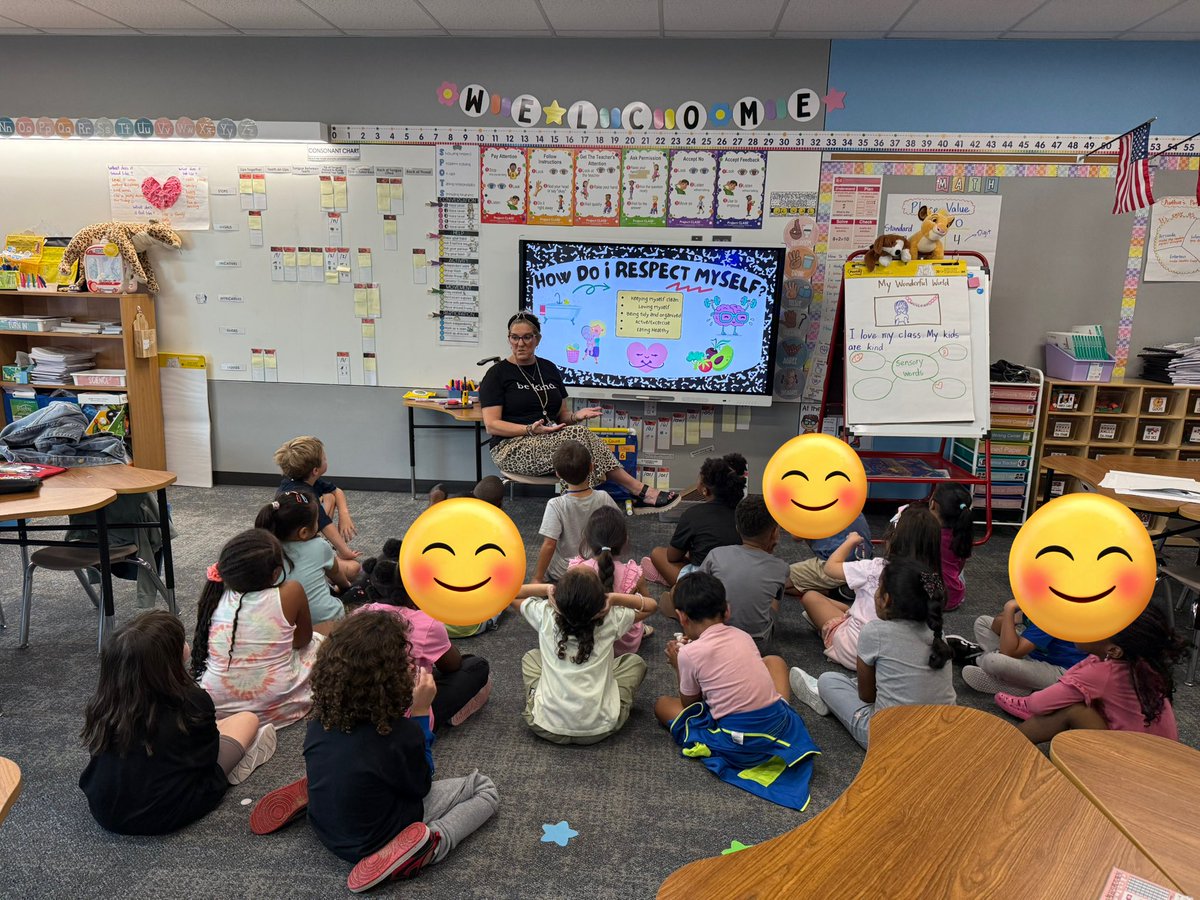 We learned how to respect others and ourselves in our counselor’s lesson. We love Mrs. Bond. ❤️<a href="/OLE_Leopards/">Leonard Elementary</a>