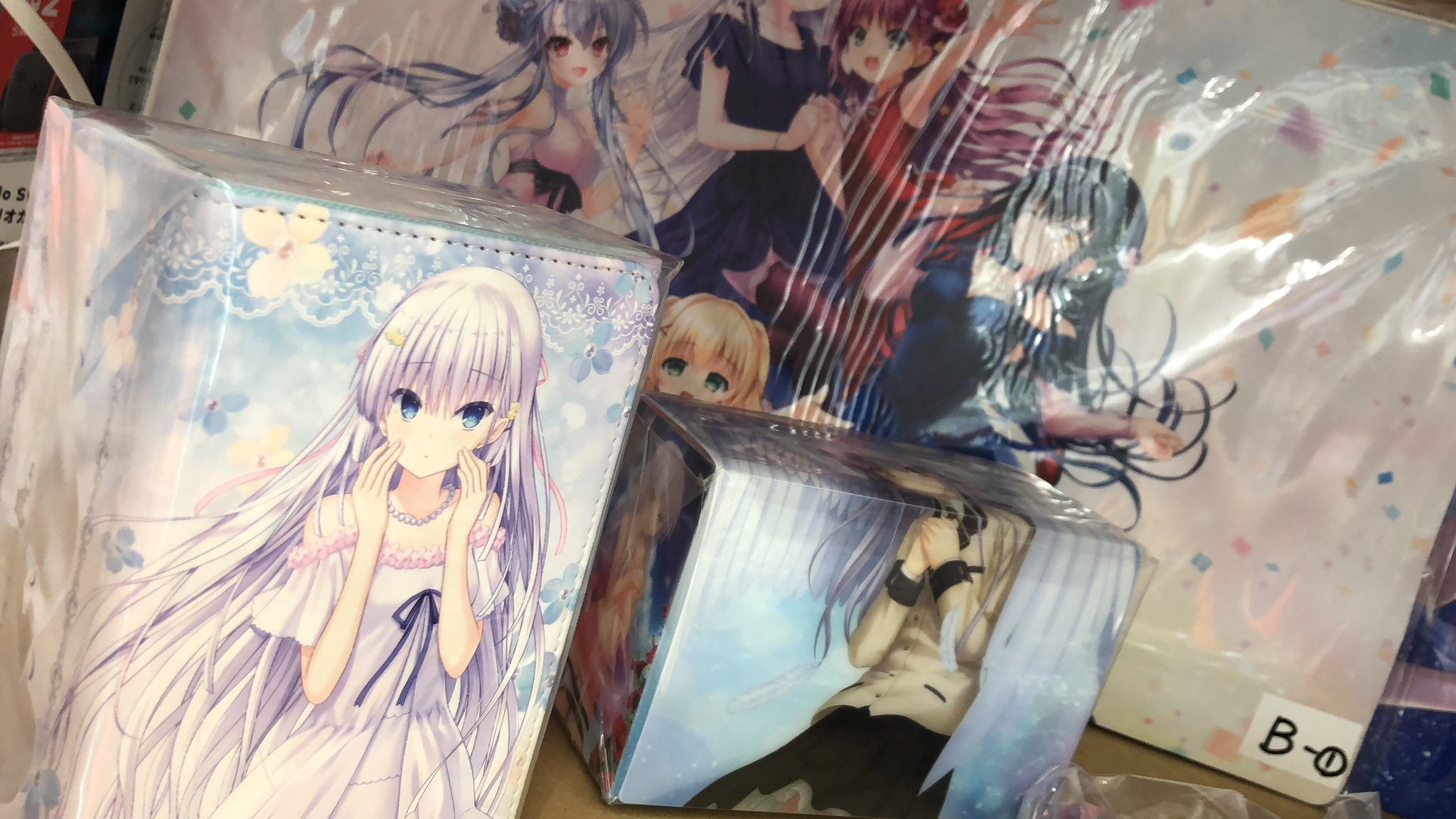 合皮製デッキケースw 鳴瀬しろは トレカアイテムくじEX「Key」第2 A賞