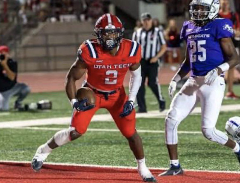 Blessed to announce that I have received my fifth division one offer to Utah tech university <a href="/RMHSFB/">Coach Matthews</a> <a href="/RMHS_Track/">RMHS Track & Field</a> <a href="/Coachrhud/">Ron Hudson</a> <a href="/CoachNolanGivan/">Nolan Givan</a> <a href="/recruitcoachmc/">Mike Clayton</a> <a href="/BrandonHuffman/">Brandon Huffman</a> <a href="/Rivals/">Rivals</a>