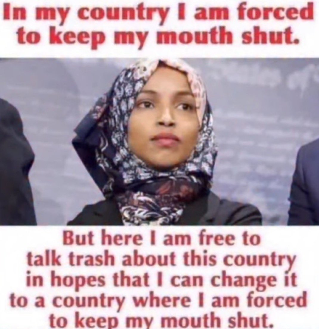 <a href="/EricLDaugh/">Eric Daugherty</a> Ilhan Omar cannot be trusted