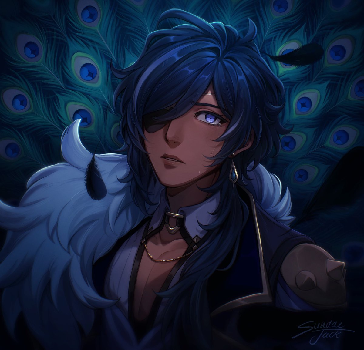 “ A Bird in Borrowed Feathers “
.
.

#kaeya #genshinimpact #genshin