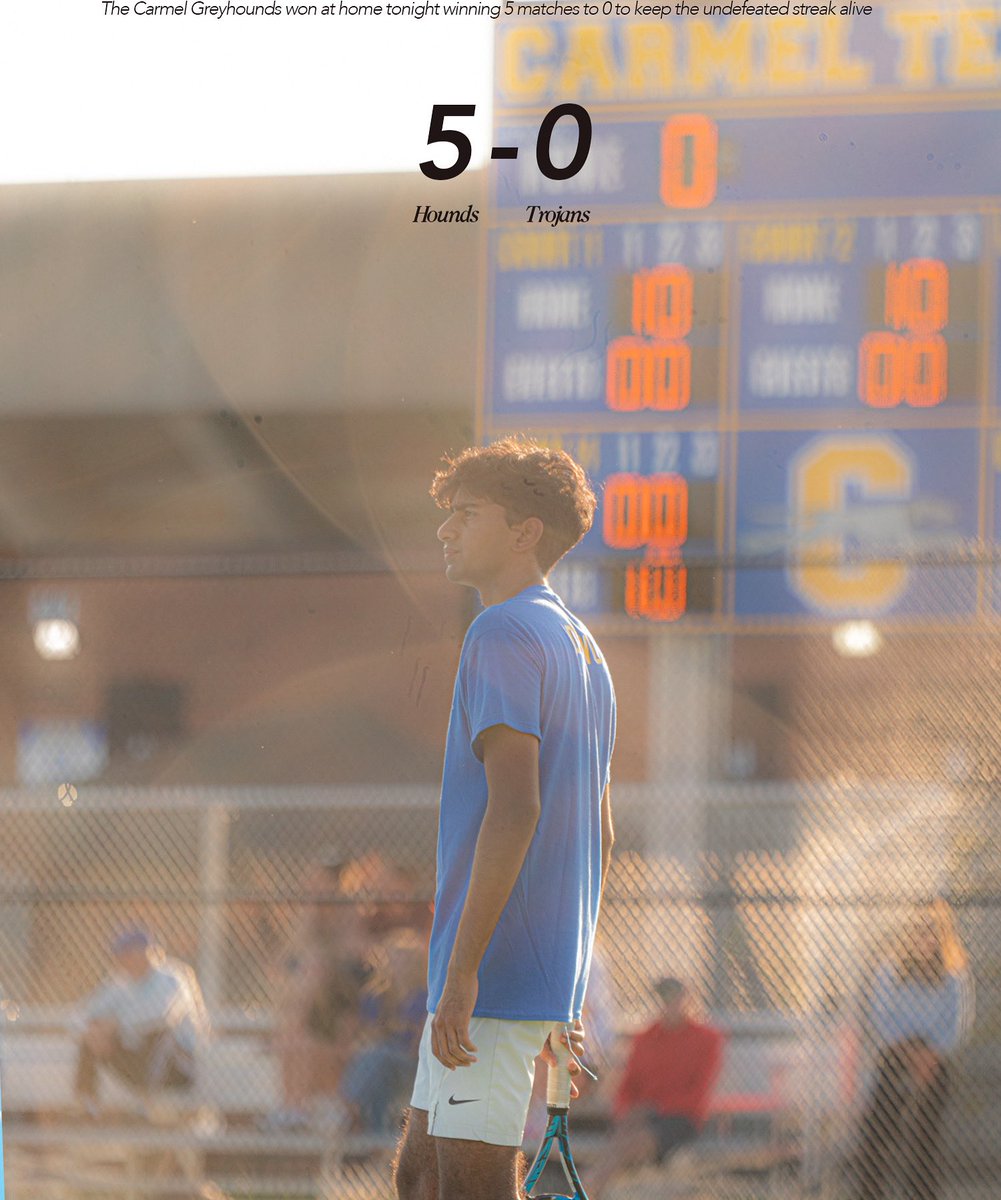 Another W.

#HoundsTennis