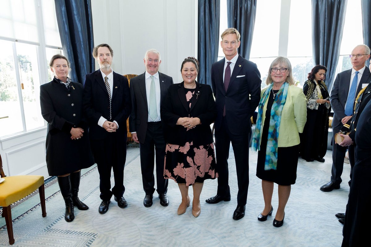 SwedeninOZ's tweet photo. 🇸🇪🇦🇺🇳🇿 Welcome Ambassador Klas Molin!

Sweden’s new Ambassador to Australia and New Zealand, Klas Molin, has officially begun his tenure after presenting credentials to H E the Honourable Sam Mostyn AC, Governor-General (Australia 🇦🇺) and The Rt Hon Dame Cindy Kiro (Aotearoa New Zealand 🇳🇿).

Ambassador Molin has extensive experience across Asia-Pacific, having been Ambassador to the Republic of India and to the Kingdom of Thailand while also accredited to several other countries in South and South-East Asia.

He’s looking forward to working closely with Australia and New Zealand, governments, and peoples. And yes, he’s already picked up on the local culture: “Being answered ‘too easy!’ to every request initially challenged me to be more demanding. Now I know better.”

Originally from Stockholm, Klas enjoys spending time outdoors with his partner, three sons, and grandson. He’s also on the lookout for a good bookstore, one with a café that serves coffee in the late afternoon 😀

📸: Doug Mountain Photography and Office of the Governor-General of Australia

#SwedenInAustralia #SwedenInNewZealand #Diplomacy #Ambassador #Welcome #InternationalRelations #Oceania #TeamSweden
