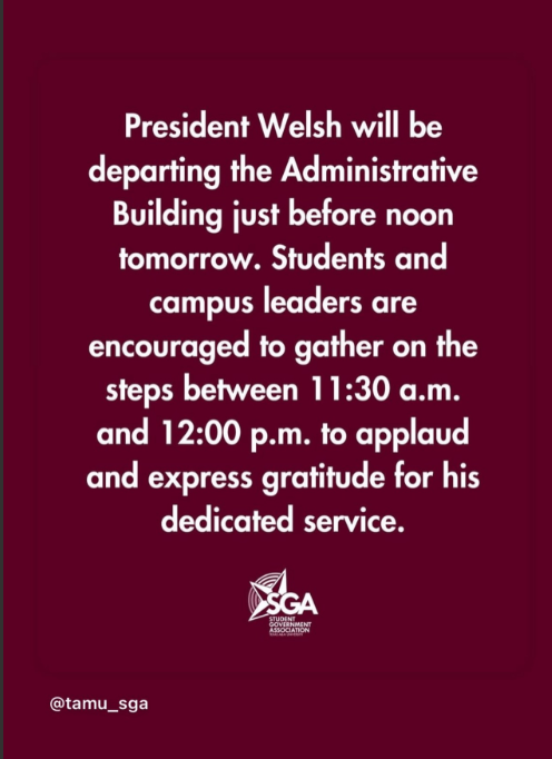 KBTXRusty's tweet image. Texas A&amp;amp;M University President General (Ret.) Mark A. Welsh III is a Texas native, a former dean of the Bush School of Government and Public Service, and the 20th Chief of Staff of the United States Air Force. The retired four-star general received numerous awards and decorations…