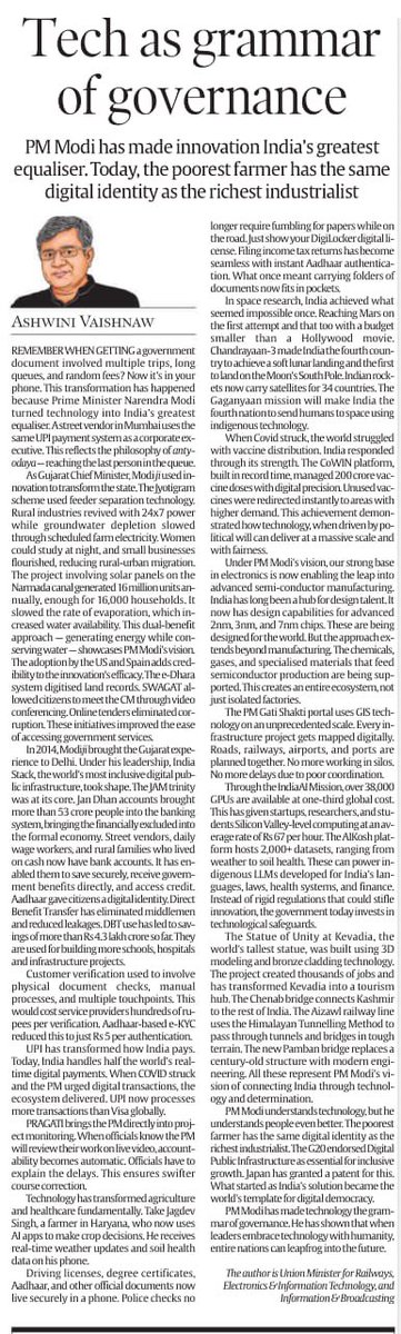 HCI_Singapore's tweet image. Technology has become the greatest equaliser in India. The poorest farmer has the same digital identity as the richest industrialist. Technology led initiatives like #UPI, #IndiaStack, #DigiLocker have simplified the way people access government services. Technology is now the…