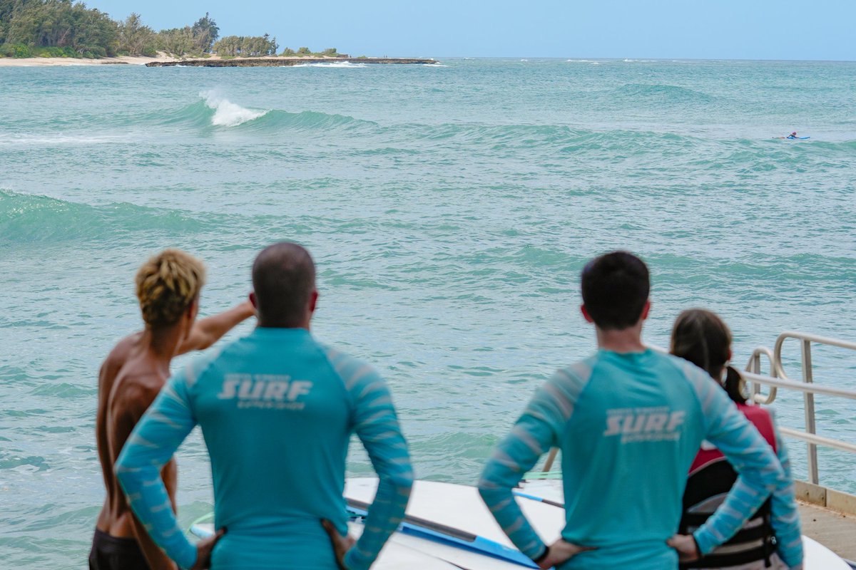 I was scared to surf🏄‍♀️ at 50 for the 1st time, but it was so worth it! Our instructor <a href="/RitzCarlton/">The Ritz-Carlton</a> Jamie O'Brien Surf Experience was amazing! (&amp; his dad is a 2x world champ!) #50x50🌺Just say yes to the experience!