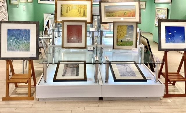 野地 美樹子 限定版画 額装 ☆ 直筆サイン・エディション有り Yahoo!オークション - 【GINZA絵画館】野地美樹子 日本画15号
