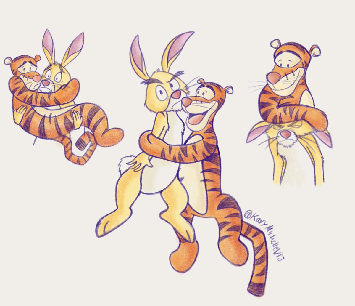 More drawings of them🍯#winniethepooh