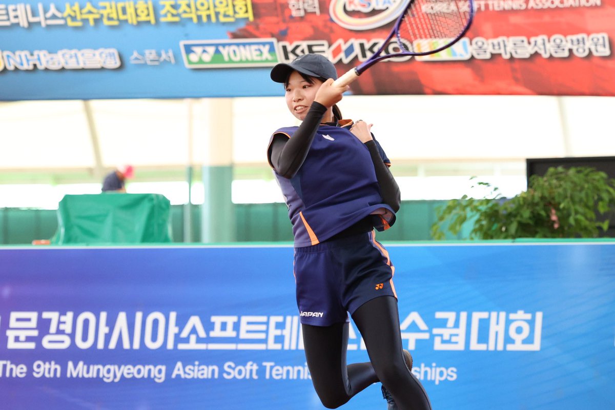 ヨネックス　ソフトテニス　韓国代表 ヨネックスワールドチャレンジin岐阜に参加する韓国代表の