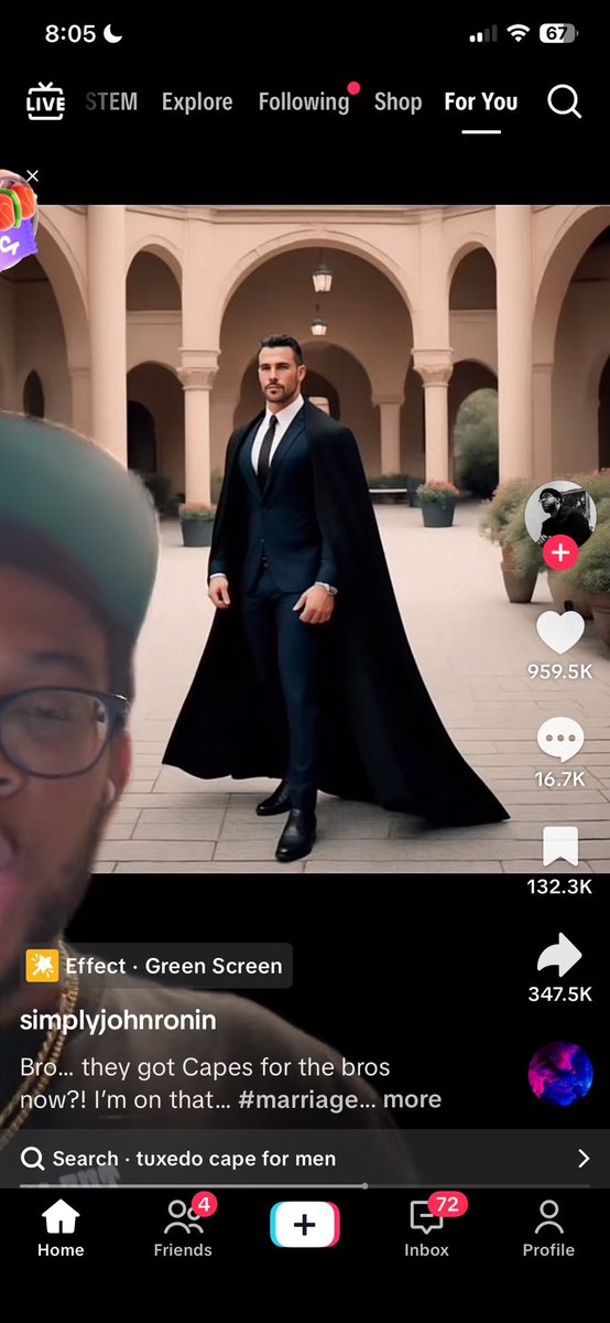 Nobody told me this was an option. I didn’t know this existed. Im divorcing my wife so I can remarry her with a cape. ✌️