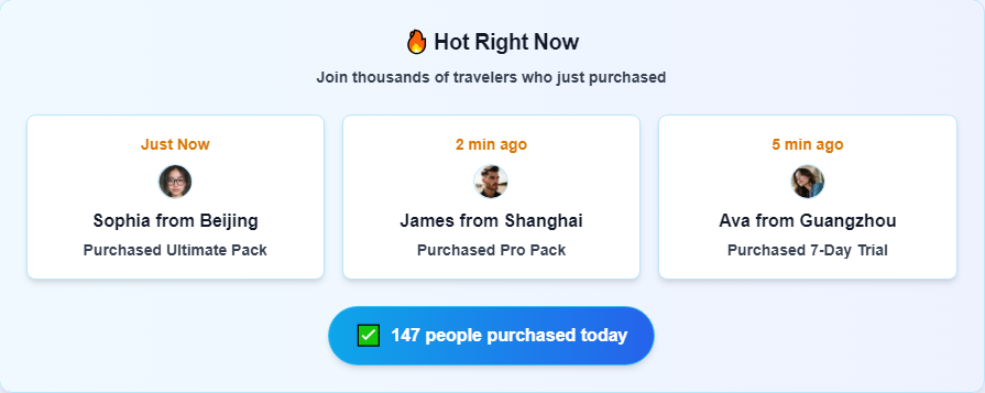 zzzzz345538's tweet image. 🍵 Hidden Beijing temple (Sarah)
🥟 Secret Shanghai noodle shop (Marco&amp;amp;Lisa)
🧗‍♀️ Family Great Wall adventure (Johnsons)
🌸 Cultural bridge journey (Yuki)
💪 $800 China trip (Ahmed)

AI creates life-changing moments.

Share your story: #MyTripAIStory

#UserSpotlight #TripAI