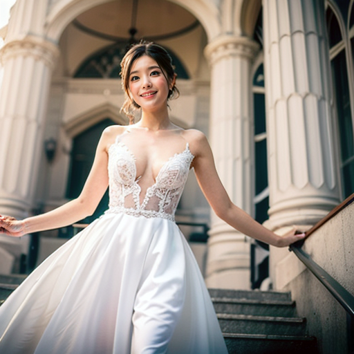 KOffice_KAORI's tweet image. 【#SDミニTips 028🍬】

★ファッションシリーズ★

その3「脱がせがちを阻止」

スケスケ・ムチムチ・露出好きなSD😅

「ウエディングドレス」の指示だけでは、花嫁さんが“脱ぎすぎ”になることも💦

プロンプトでしっかりお上品に仕上げました✨

#StableDiffusion #Aiart