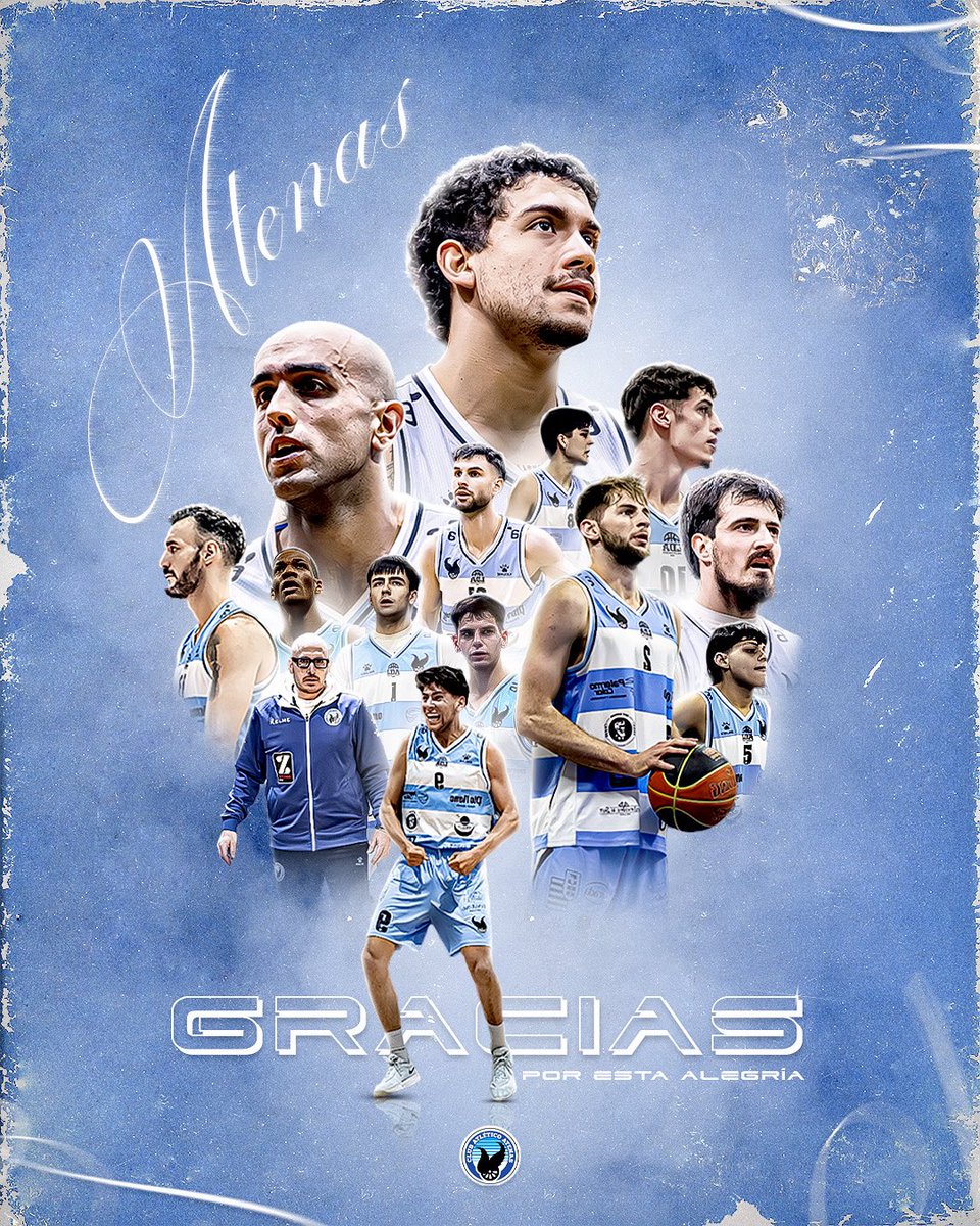 💙🤍 Orgullosos de este equipo 🤍💙

Gracias a los jugadores, cuerpo técnico y a la hinchada que siempre alentó sin parar.

El Decano está de vuelta y lo mejor está por venir.

#VolvióElDecano #Atenas