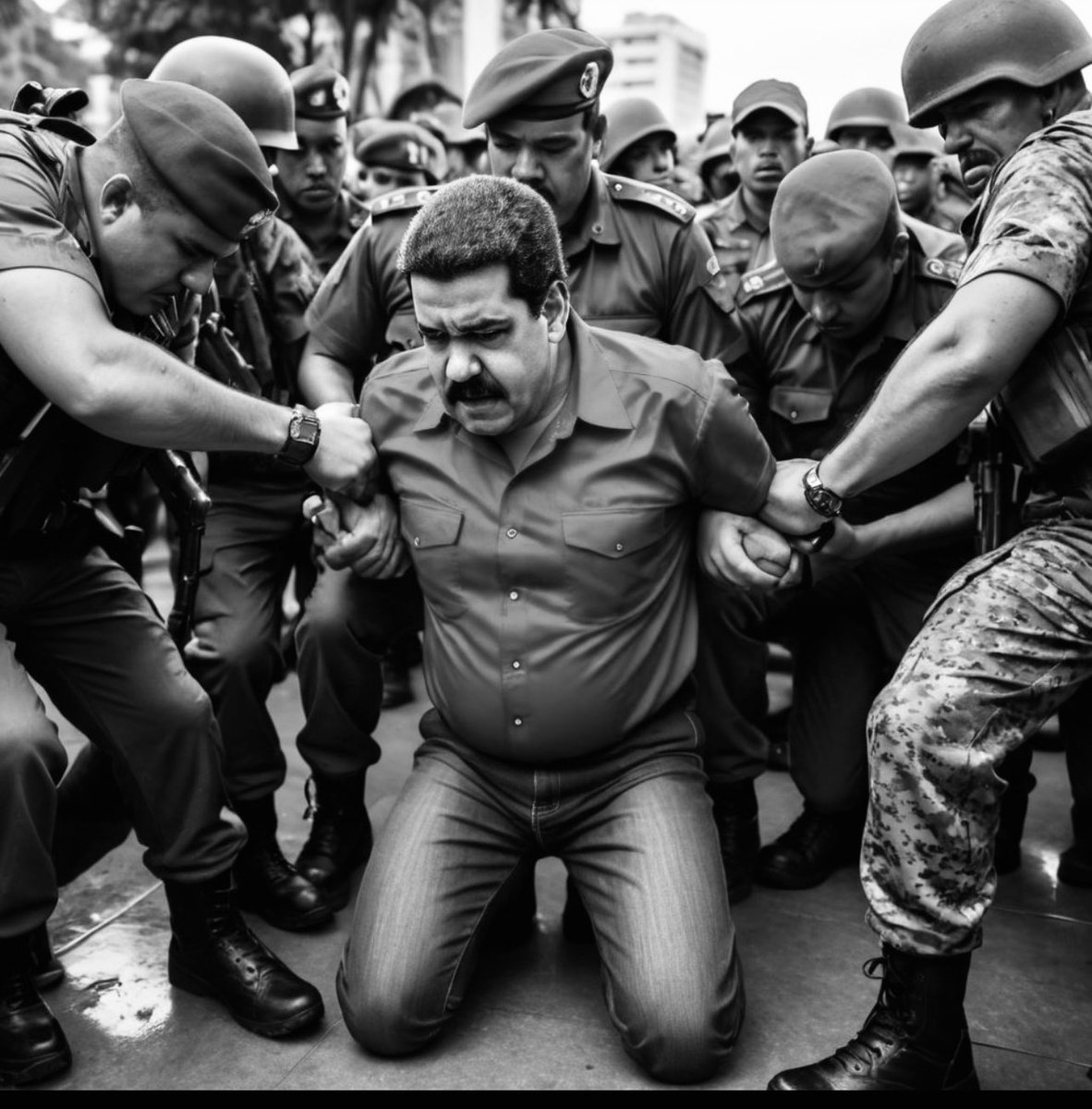 Deja un ❤️ y RT, si quieres que caiga la dictadura comunista en Venezuela del tirano genocida Nicolás Maduro. 🇻🇪