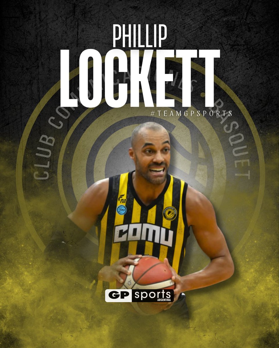 #MercadoDePases 🚨

<a href="/comumercedes/">Club Comunicaciones Mercedes</a> 🤝 <a href="/PhillipLockett5/">Phillip Lockett</a> ✍️

#TeamGPSports