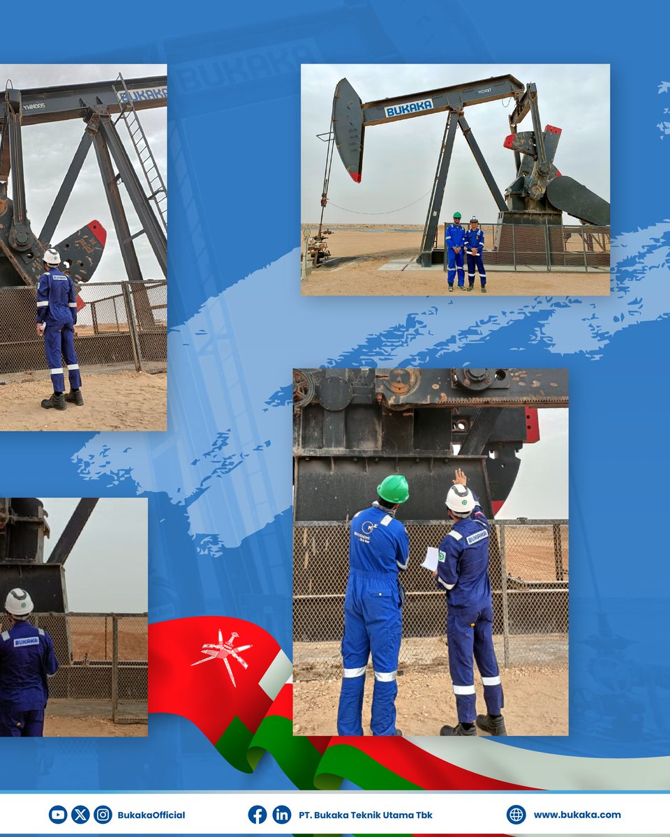 Strengthening our commitment in the Middle East
Bukaka International LLC proudly delivers after-sales service works in Oman, supporting oil &amp; gas operations with reliable equipment and dedicated expertise.

#Bukaka #AfterSalesService #Oman #OilAndGas #Engineering #EnergySolutions