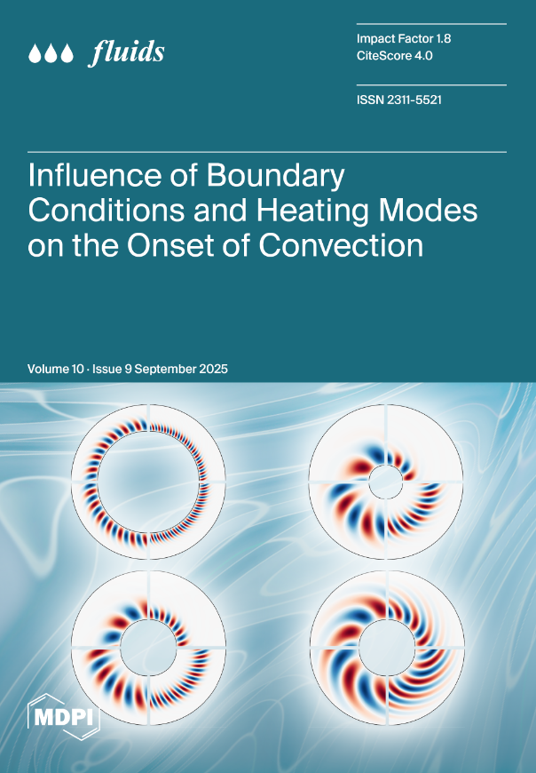 FluidsMdpi's tweet photo. #CoverPaper | #Fluids Vol. 10, Issue 9 (Sept. 2025)
📰 Influence of Boundary Conditions and Heating Modes on the Onset of Columnar Convection in Rotating Spherical Shells
👉 https://t.co/fRxVG2zTcB
#convection
#rotation
#instabilities
#boundary_conditions
#spherical_geometry https://t.co/P5XetJk2kT