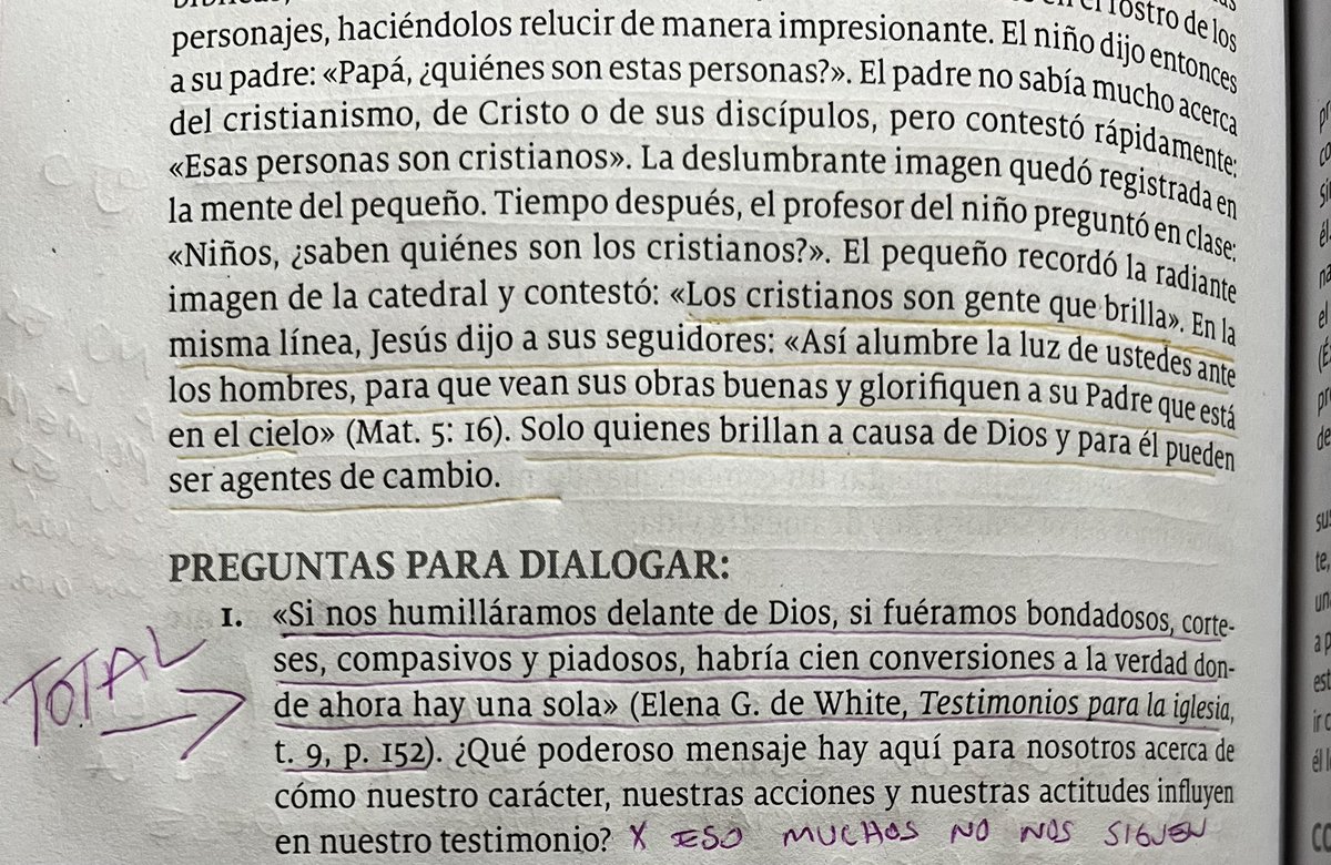 Se hacen muchos esfuerzos para evangelizar y fracasamos porque no estamos Reflejando a Cristo, no somos bondadosos, corteses, compasivos ni piadoso, necesitamos conocer y depender más de Cristo, ahí está el cambio y el éxito para cumplir la misión 🙇🏻‍♂️🙏🏻👍🏼 <a href="/LeccionEscSab/">Escuela Sabática</a> #ES