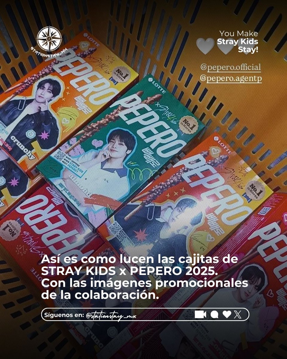 StationStay_Mx's tweet image. 🚨 ¡ATENCIÓN STAY PERÚ! 🚨
La collab Stray Kids x Pepero ya llegó oficialmente a tierras peruchas 🇵🇪🔥 

📍 Algunos STAY comentan que ya se puede encontrar en AssiMarket 👀✨
💸 Precio oficial: 5 soles. 

#StrayKids #Pepero #Peru