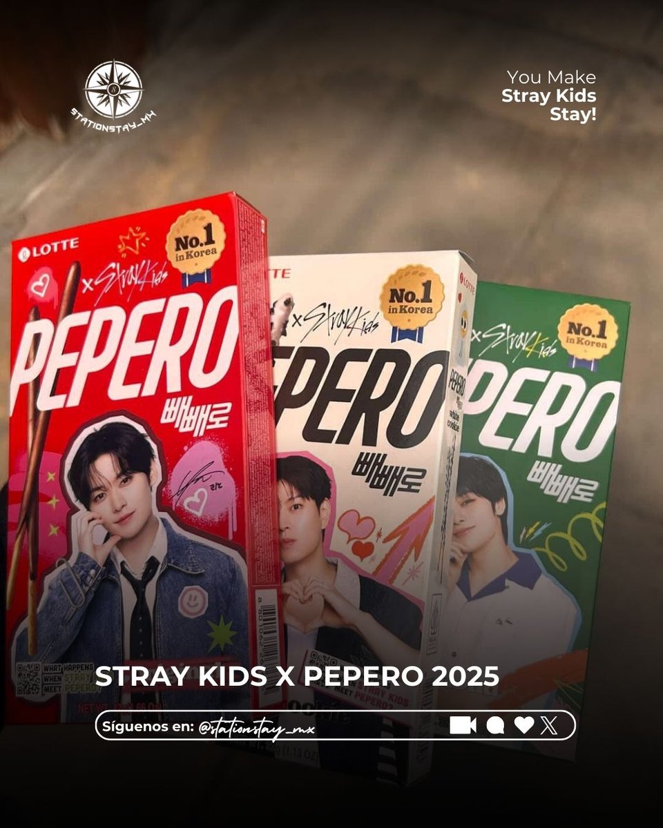 StationStay_Mx's tweet image. 🚨 ¡ATENCIÓN STAY PERÚ! 🚨
La collab Stray Kids x Pepero ya llegó oficialmente a tierras peruchas 🇵🇪🔥 

📍 Algunos STAY comentan que ya se puede encontrar en AssiMarket 👀✨
💸 Precio oficial: 5 soles. 

#StrayKids #Pepero #Peru