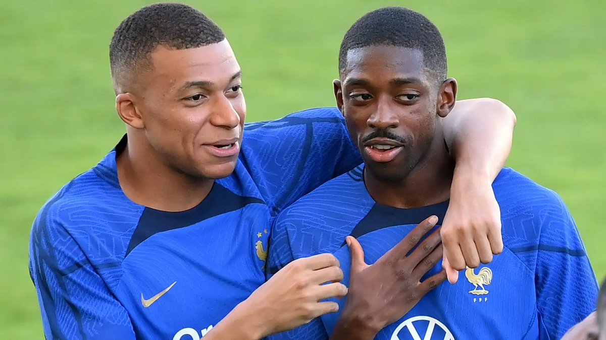🔴🔵 Kylian Mbappé: "Je serai heureux si Dembélé gagne le Ballon d'Or, car c'est mon ami et je le soutiens depuis le début. Je regarderai la cérémonie à la télévision en espérant qu'il le gagne."

(<a href="/RMCsport/">RMC Sport</a>)