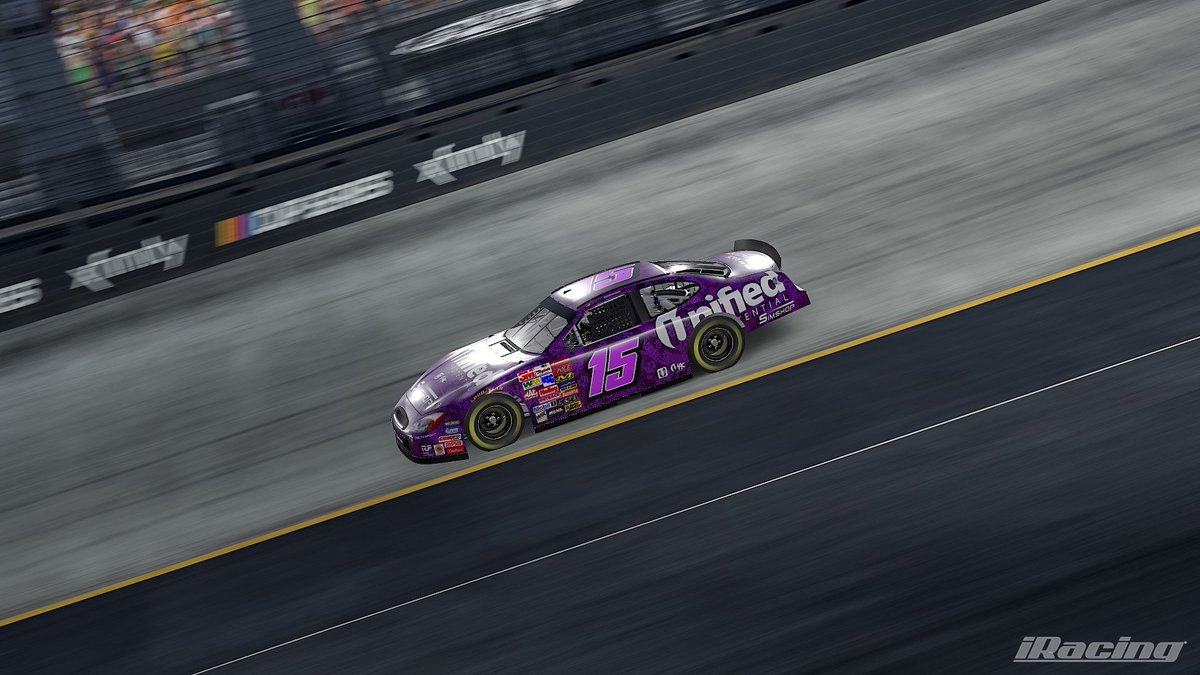 Aaron Edwards beats the defending champ to score his first win at Bristol! Next week, #iRacing's Silverstone! <a href="/TNThunderSeries/">Thursday Night Thunder</a>