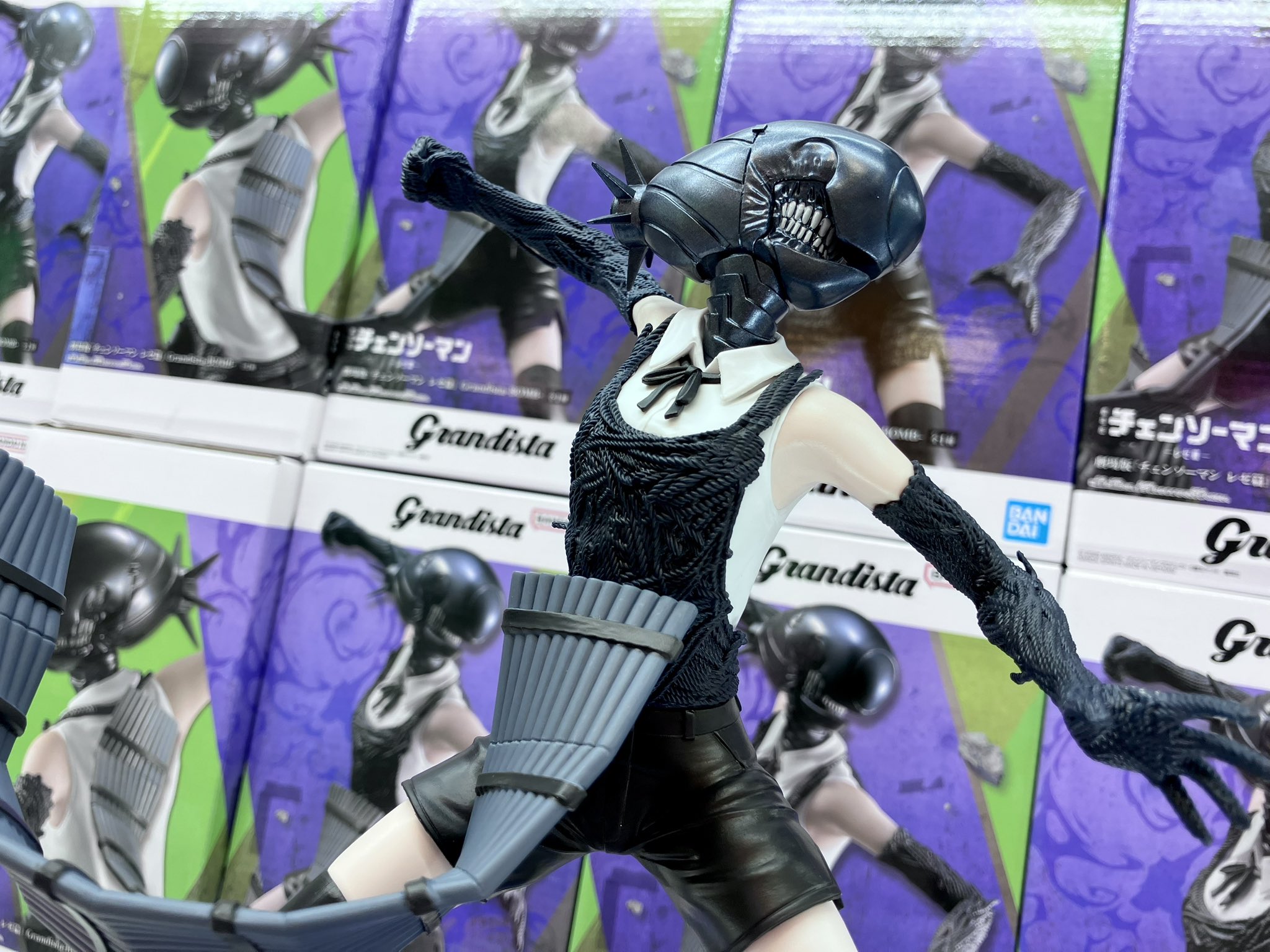 映画チェンソーマンレゼ編Grandista ボム フィギュア プライズ開封