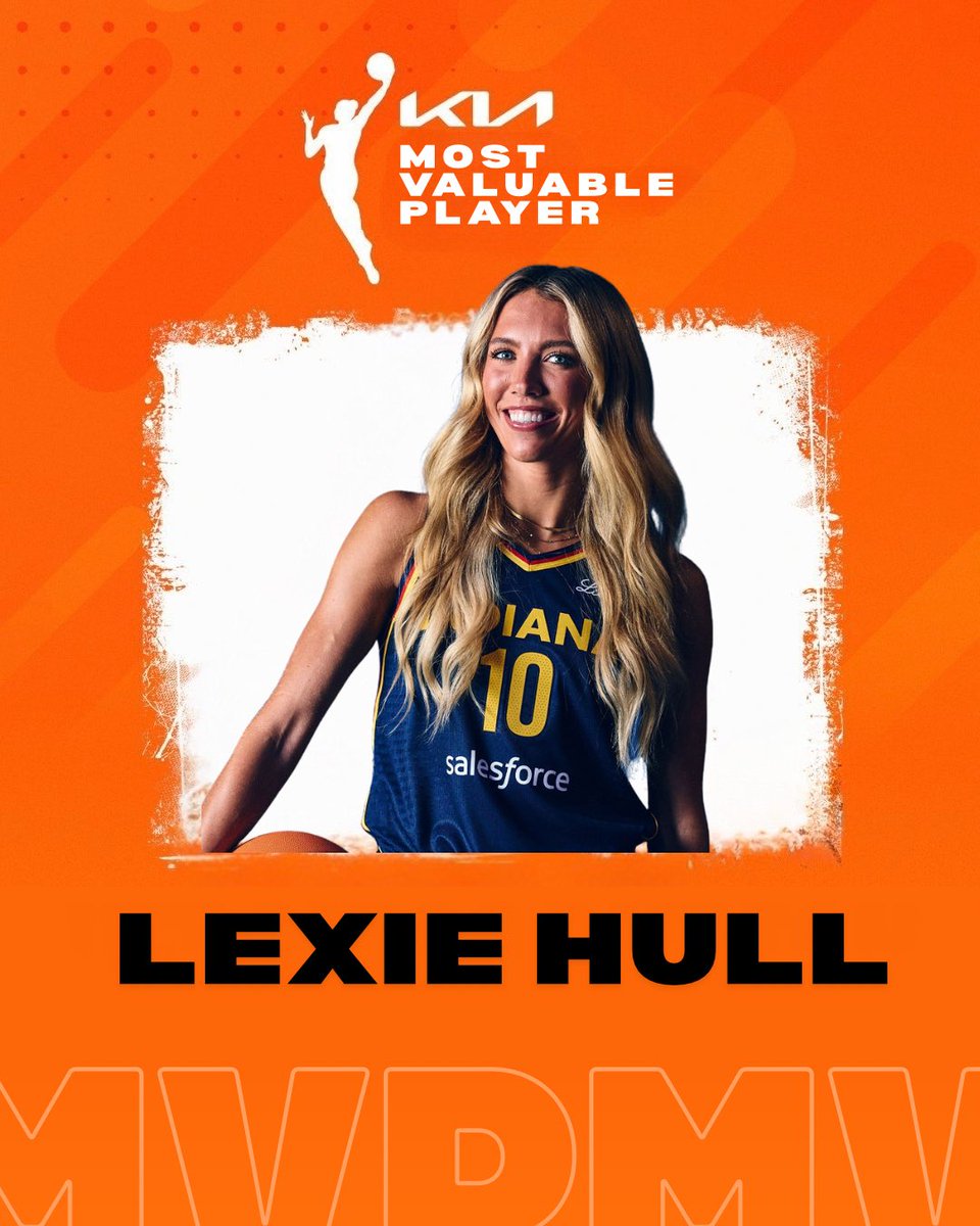 Lexie Hull is the 2025 Kia WNBA MVP!