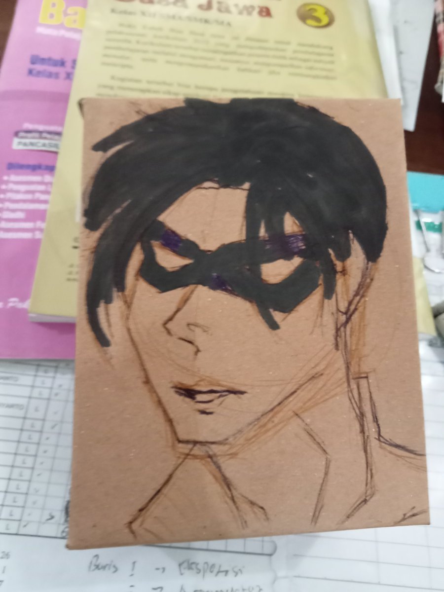 IdiotismeItuLia's tweet image. My gawd what the heck have I done to Robin?!?!??! 😭😭😭😭😭😭😭 
#LearntoDraw
#productiveDay