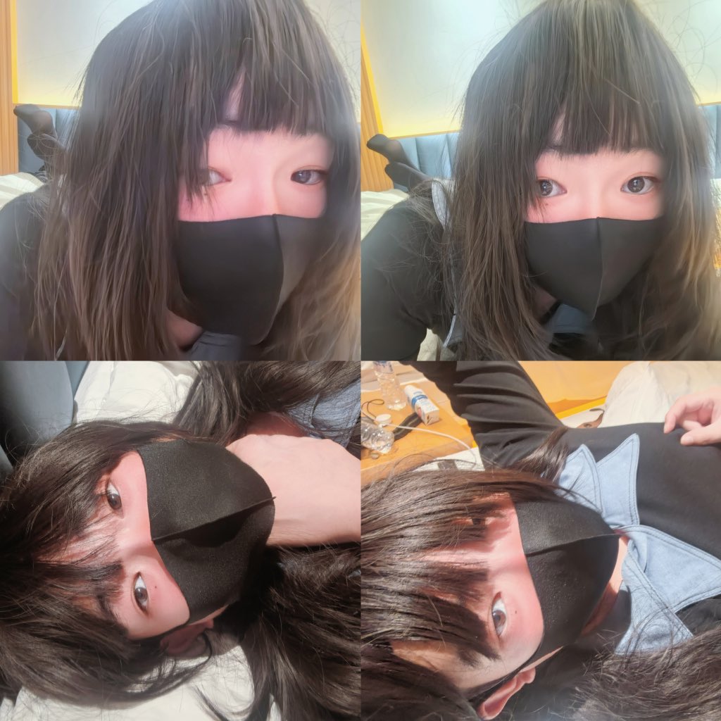 BunnyC283's tweet photo. 刚想换装，女朋友打来了视频，聊了一会儿说累了挂断电话立刻化妆换上好看的裙子戴上假发
谁叫我是又贱又坏的坏女孩呢～
看着婊子一样的自己和被黑丝包裹的贱腿贱脚发情
室友是摆拍！我们什么都没发生真的！
部分图就先不放公开推啦～喜欢的哥哥私我哦😘
#男娘ᅠ #伪娘 #反差直男 #男の娘 #女装CD #雌堕 https://t.co/WLhIm4tmck