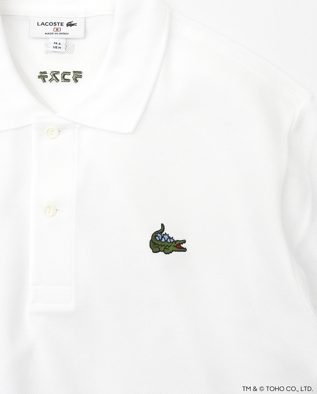 ラコステ x ゴジラ パーカー 黒 6 XL LACOSTE GODZILLA ゴジラ＋