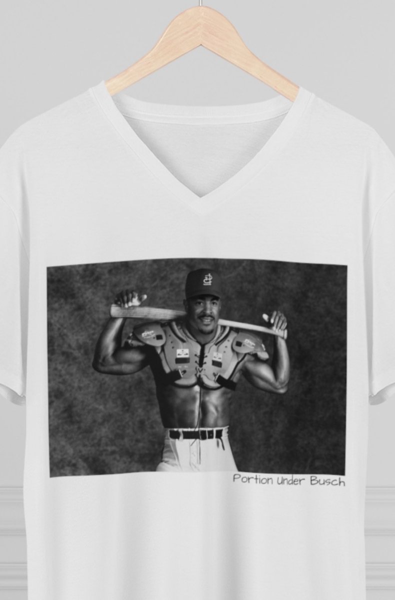 Me: How’s the first t-shirt design coming for Portion Under Busch #STLCards merch?

Designer: Great…really sexy just like you asked.

Me: What?