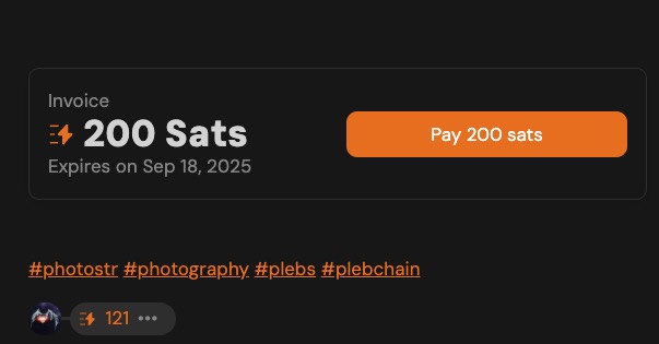 YakiHonne's tweet image. Invoices are viewed in your post, just generate and invoice and share it with your followers.
#invoices #zaps #lightningnetwork