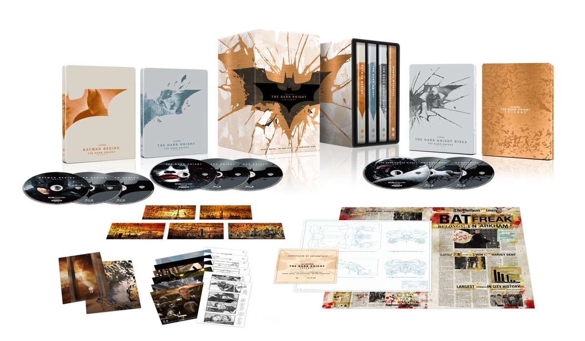 ◥◣ 11.26㈬発売決定 ◢◤ 「ダークナイト トリロジー」 🦇4K UHD＋