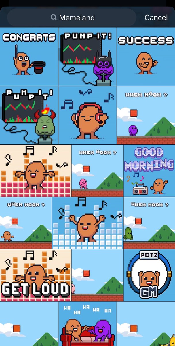 Have you noticed there are more and more <a href="/Memeland/">Memeland ❤️ Memecoin</a> gifs you can search and use on Discord and X? 👀😲

My gut feeling is telling me something is coming up in the future! 😁🔥
Let’s just wait and see 💖