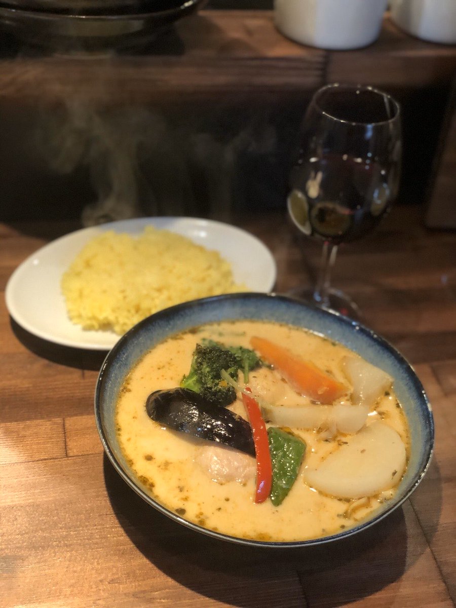 オープンしました
ご来店お待ちしてます🤗
#クリーミースープカレー #チキン野菜スープカレー #チキンスープカレー #スープカレー #soupcurry