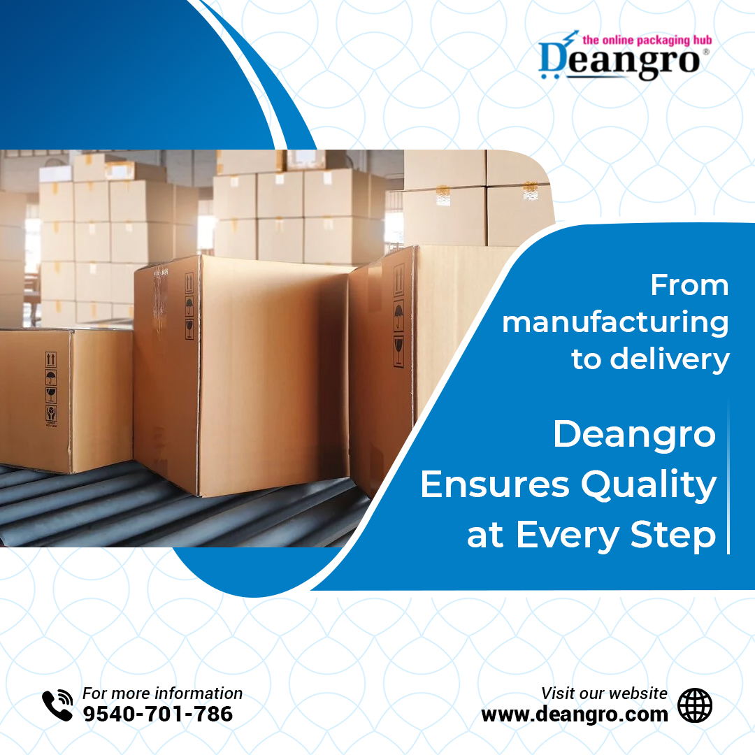 DeangroIndia's tweet image. From manufacturing to delivery – Deangro ensures quality at every step.

#PackagingProcess #DeangroFactory #StrongPackaging #digiparv