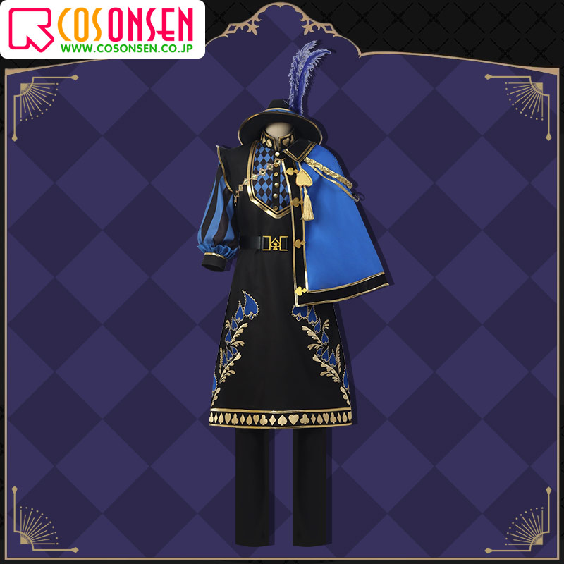 cosonsen] ツイステ風 夜空のシフォン デュース コスプレ衣装 コスプレ