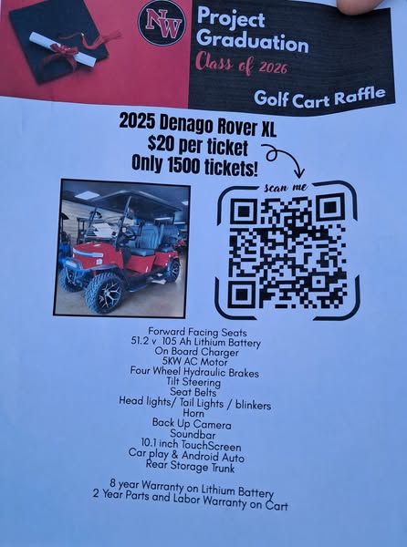 DataAnalyst2022's tweet image. The parents of the Class of 2026 is seeking funds to help with all things Project Graduation. We strive to provide students with a fun, sober environment full of games and prizes.
Please consider donating at vraise.org/jTHdRB or participating in the raffle below.