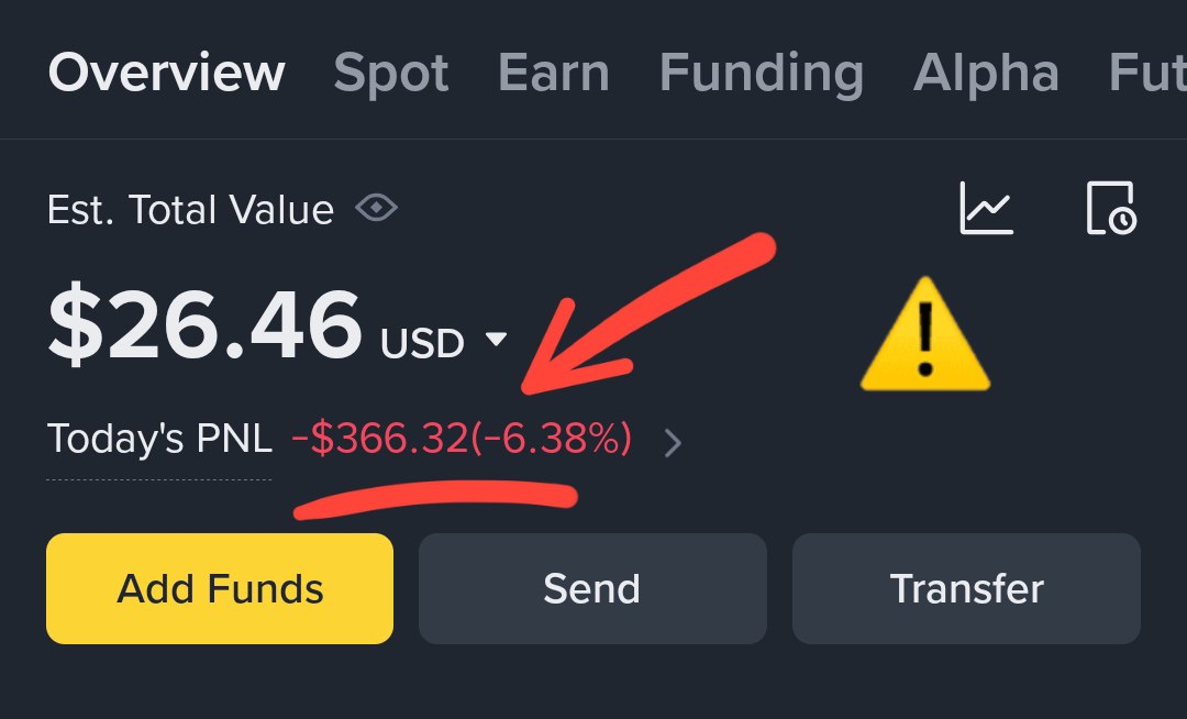 Earningjubayd's tweet photo. This is my last futures trade, and I will never trade futures again.
Futures trading is not for me.
I lost my lifetime savings...💔
Not just today, I lost even more over the past 1–4 years.
So, I give up.
Thank you.❤️
#Binance #FuturesTrading #Trending #treader #BinanceFutures https://t.co/zngHoPJeAE
