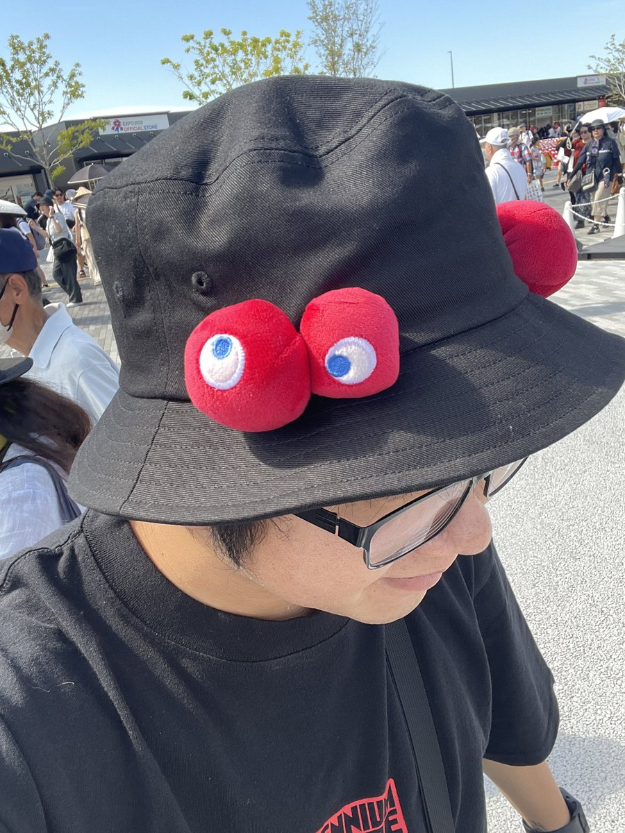 ついに来れました。
嬉しくて絶対今日しか被らない帽子買いました。