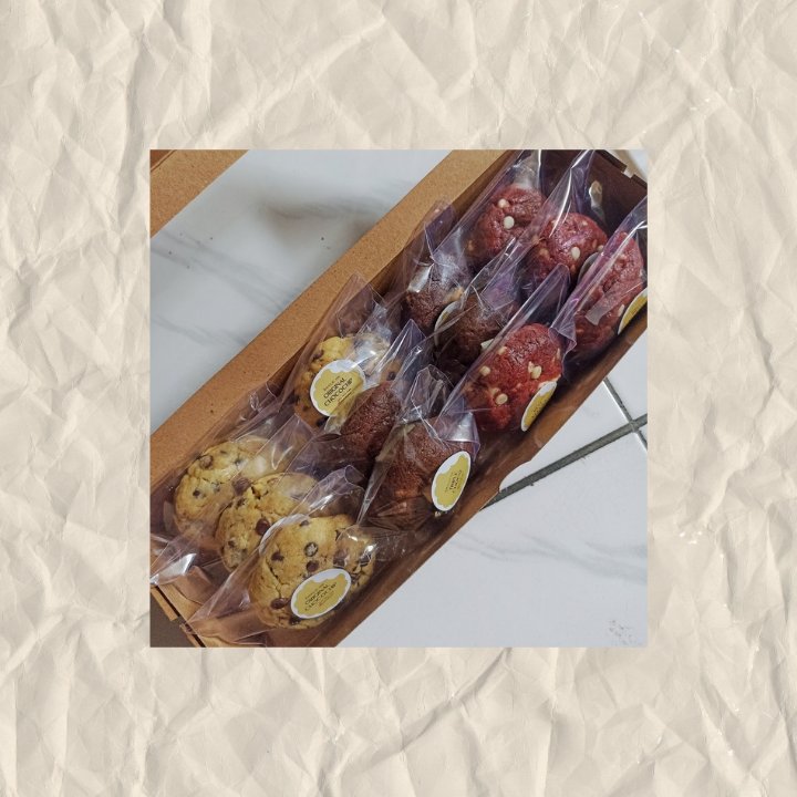 binkiebites's tweet photo. ✨🍪 OPEN PO SOFT COOKIES 🍪✨

🤎 Minimal pembelian 3pcs
🤎 Pengiriman dari Kota Tangerang
🤎 Bisa kirim ke luar kota dan pulau
🤎 Bisa CO shopee

Bisa langsung DM atau hubungi nomor yang tertera ya, atau langsung CO Shopee (link di bawah) https://t.co/OuEhYgDKNV